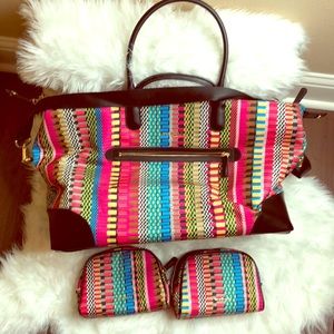 Vera Bradley travel set